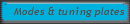 Modes & tuning plates