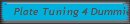 Plate Tuning 4 Dummies